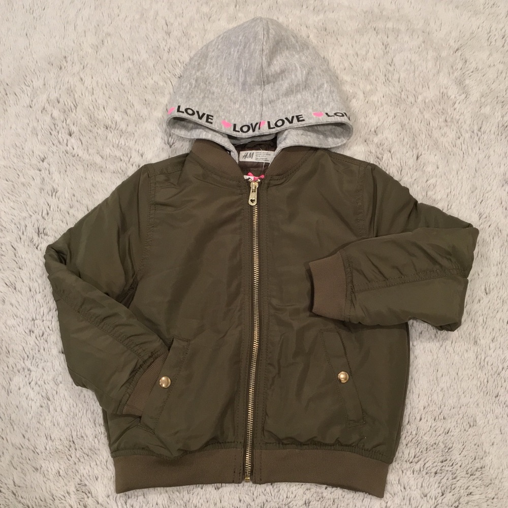 💕 Girl’s Love Bomber Jacket 💕